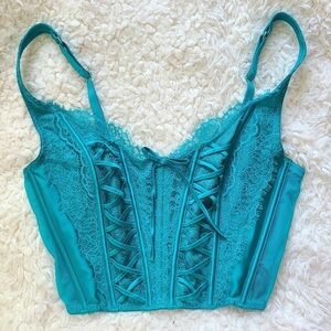 🆕️ victoria's secret • aqua corset top